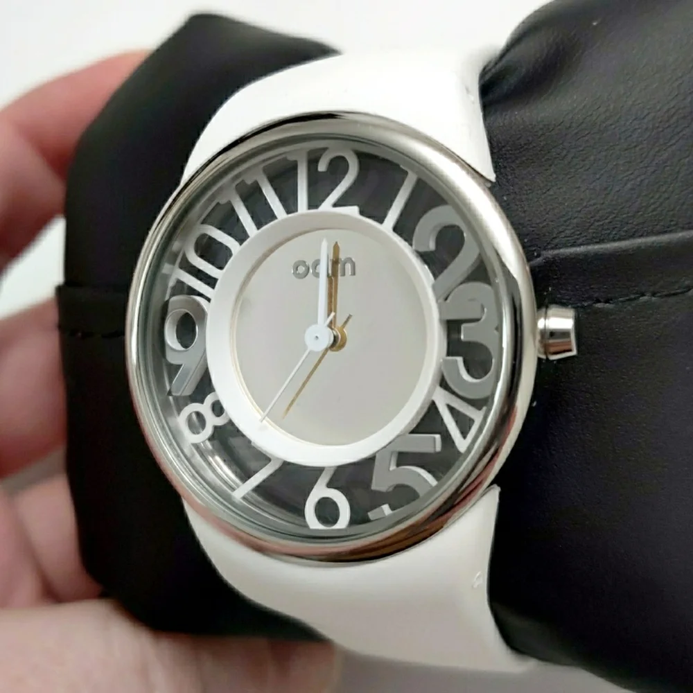 Unisex ODM Sky Hour White Big Faced Watch